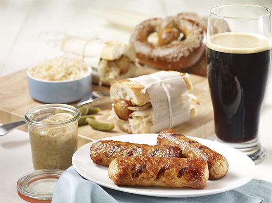 saucisses bacon & cheddar olymel