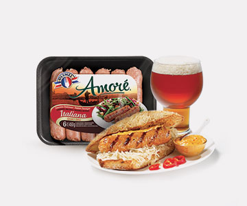 Saucisses italiana épicée olymel amoré