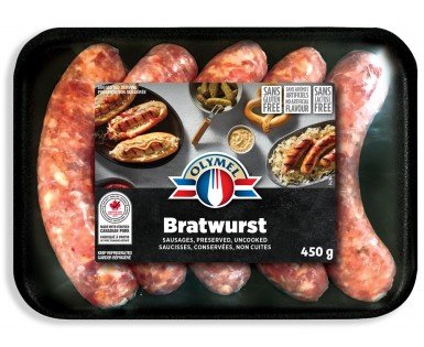 Bratwurst sausages