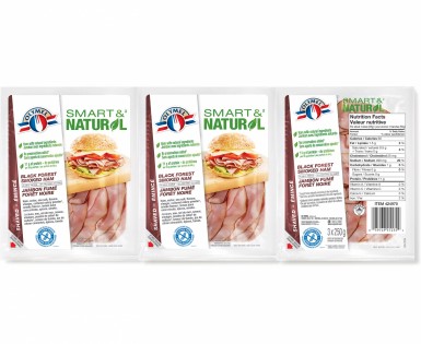 Jambon fumé forêt noire émincé - Trio pack