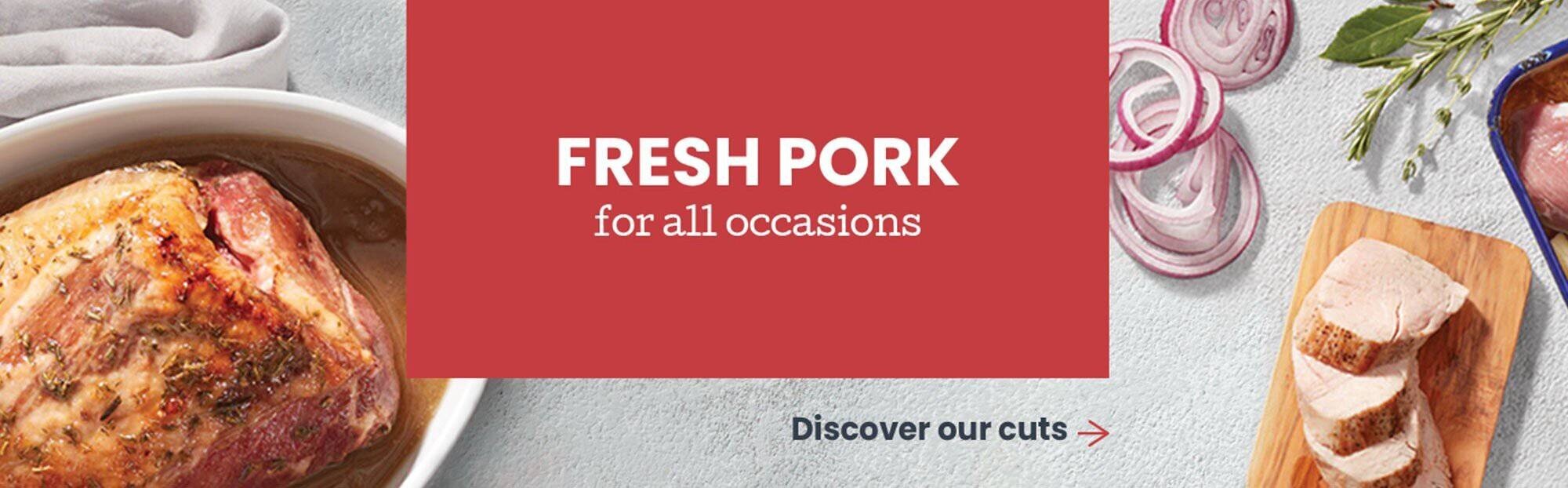 Fresh Pork for all occasions