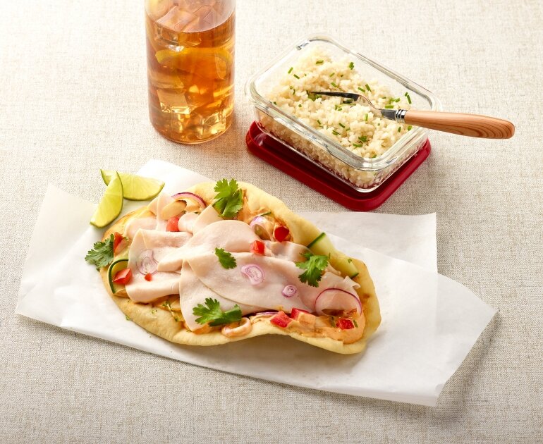 Turkey Naan, Butter Chicken-Style