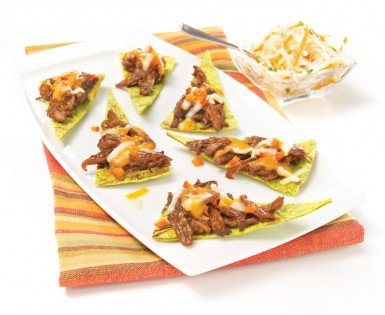 Mexican pulled pork bites
