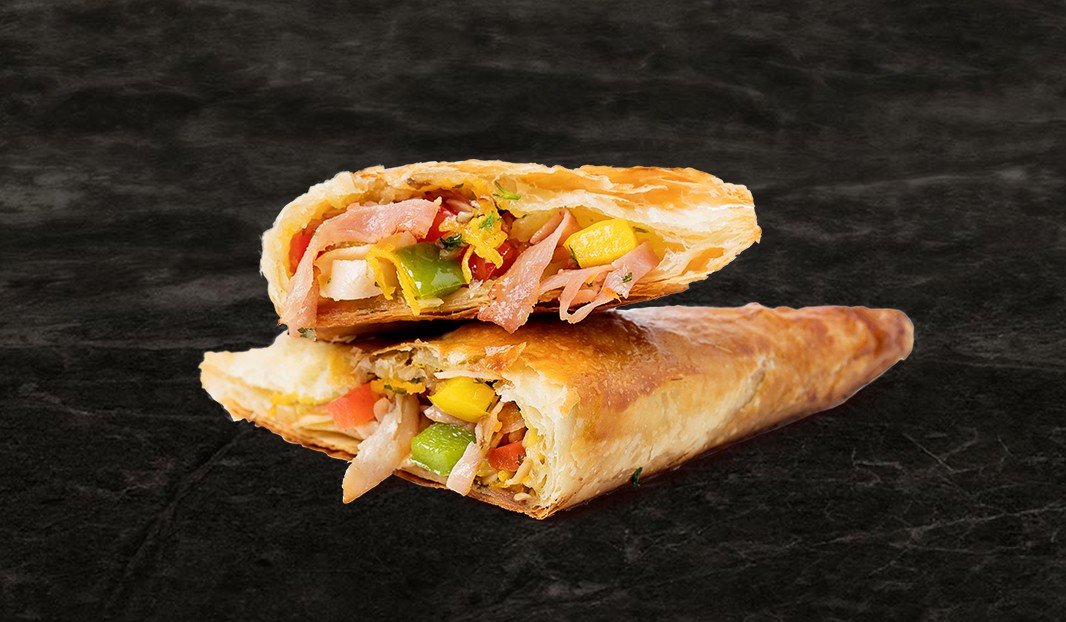 Chicken & Ham Stuffed Turnovers