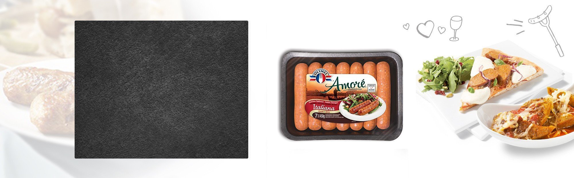 Saucisses Italiennes Épicée Amoré