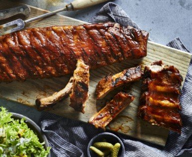 TEXAS-STYLE BBQ RIBS