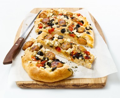 Fougasse à la saucisse Toulouse douce