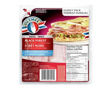 Jambon fumé forêt noire