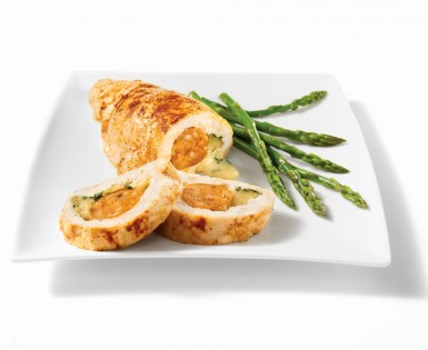 Poitrines de poulet farcies de saucisses Italiennes douces