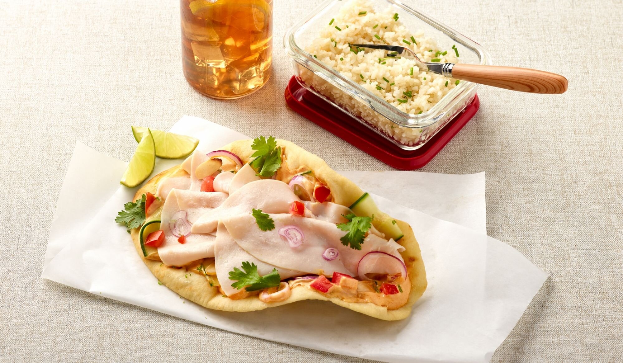 Turkey Naan, Butter Chicken-Style