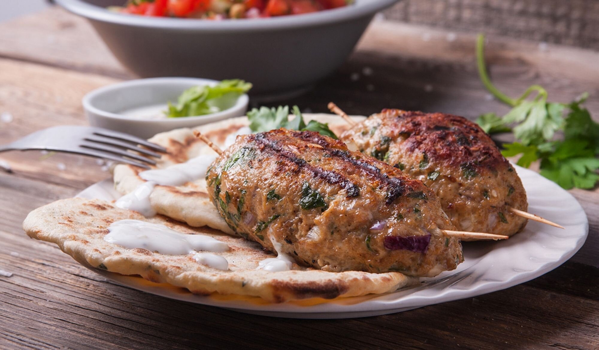 Brochettes Kefta de poulet