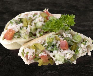 Ham Salad Mini Pitas 