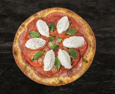 Pizza peperroni-tomate
