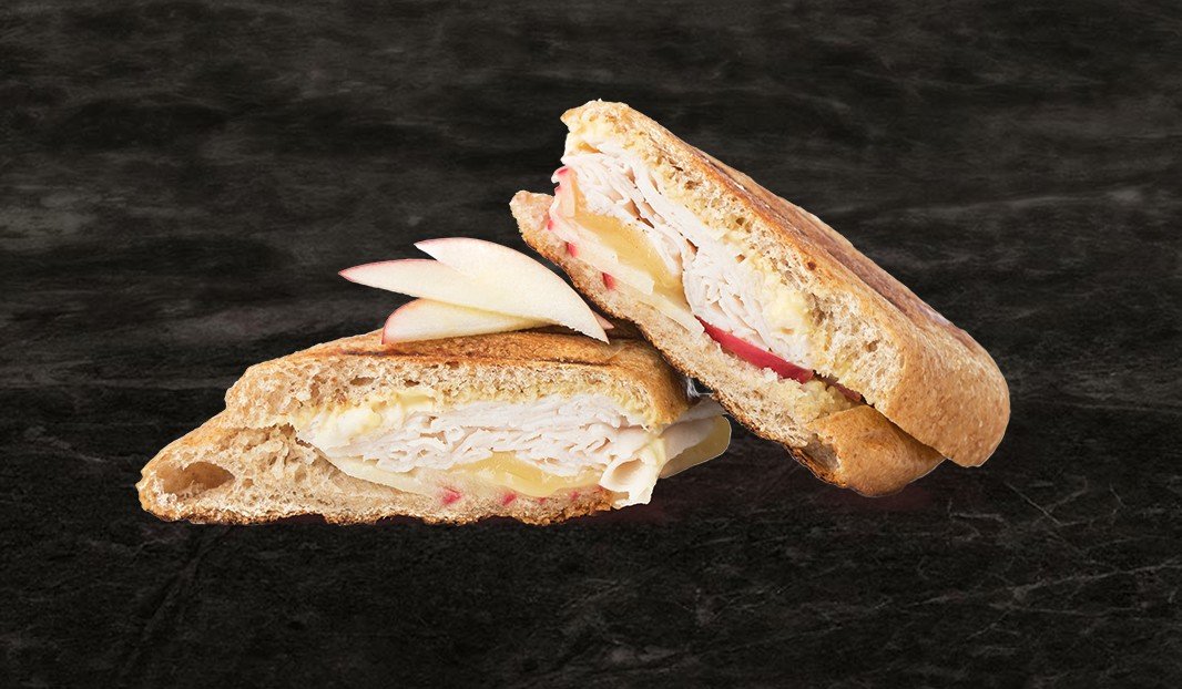 Chicken, Apple and Smoked Gouda Panini