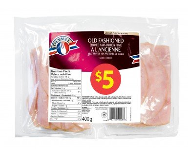 Duo émincé jambon fumé