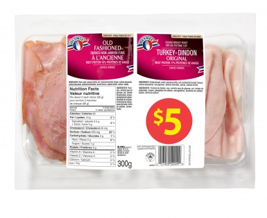 Duo jambon fumé et dindon cuit