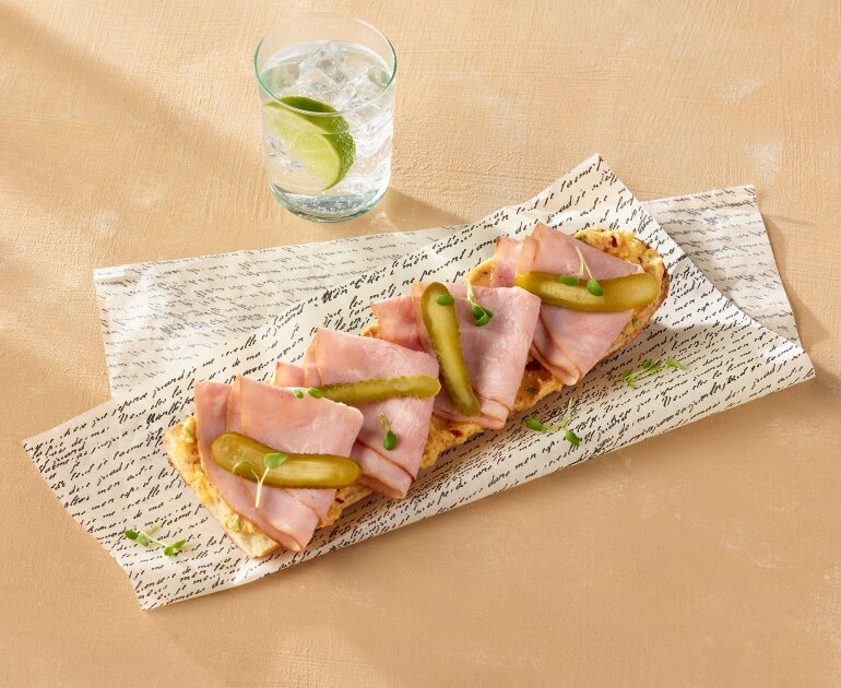 Ham & Cowboy Butter Tartine 