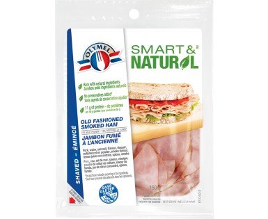 Shaved Old Fashioned Smoked Ham Olymel Smart & Natural